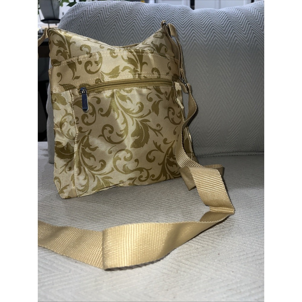 Penelope Ann Pull me Tight "Golden Topaz" NWOT Sling Tote Purse